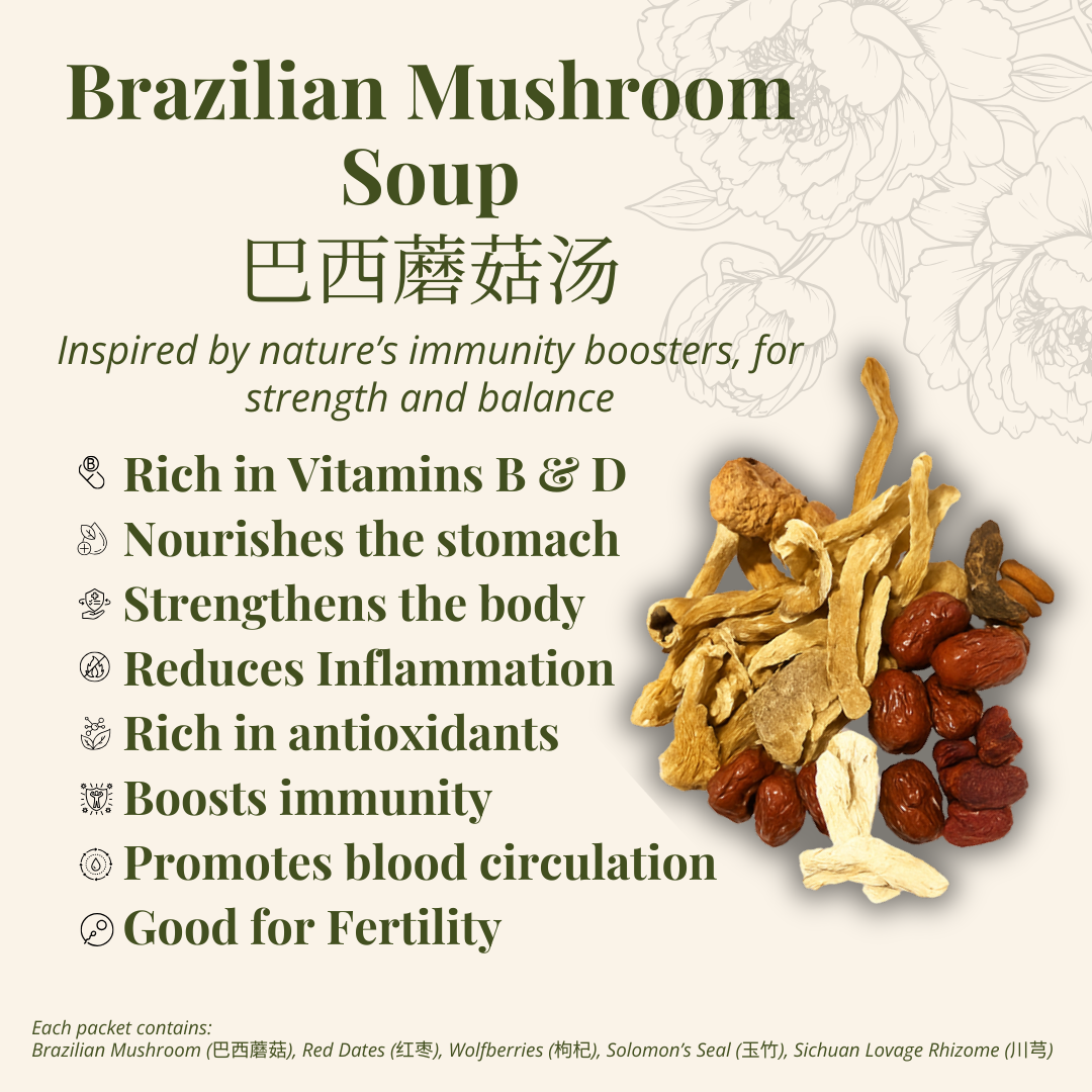 Soups - Brazilian Mushroom Soup (巴西蘑菇汤)
